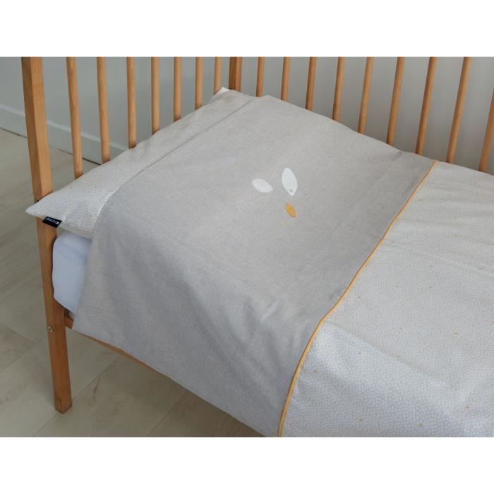 CANDIDE Parure De Lit Lenny Taie d'Oreiller + Housse de Couette