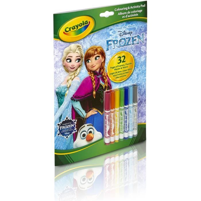 LA REINE DES NEIGES Album Coloriage et d'Activités
