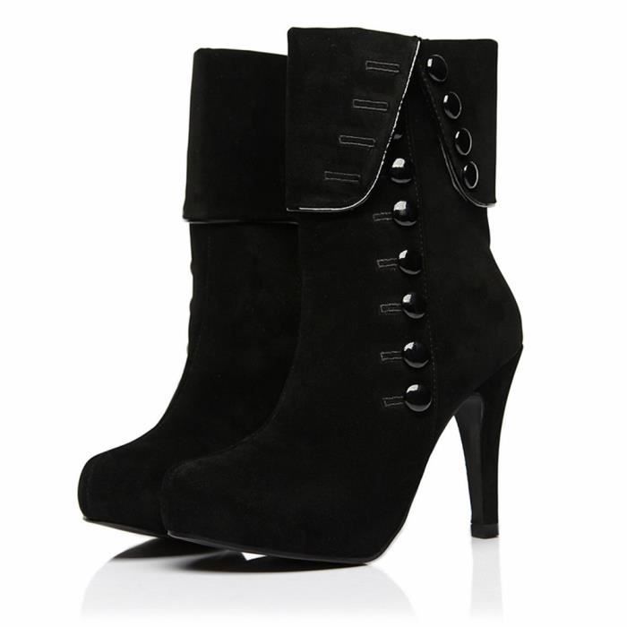 Grande Plus De Ete Luxe Hauts Noir Adulte Taille Marque rouge Léger Bottine 2018 Version Cusselen Femmes 1tvPga