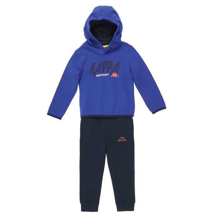 KAPPA Survêtement Zinedine - Enfant - Bleu royal