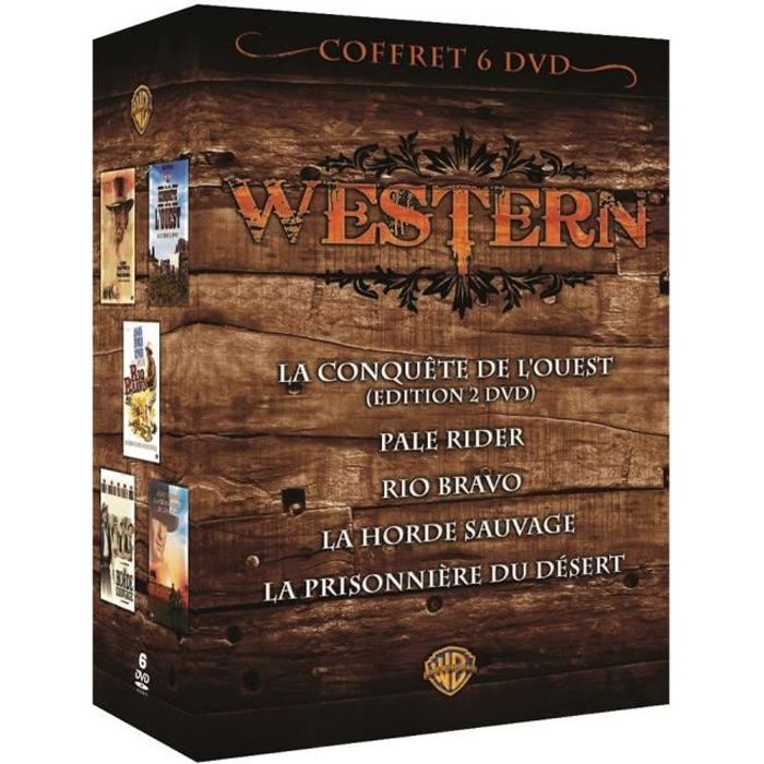 Coffret western  la conquêen DVD FILM pas cher