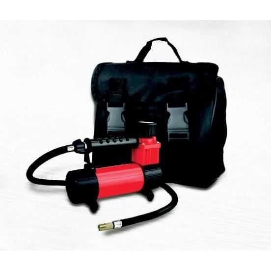 IMDIFA Mini-compresseur 12V 168W 7 bars avec Sac de Rangement et Manomètre