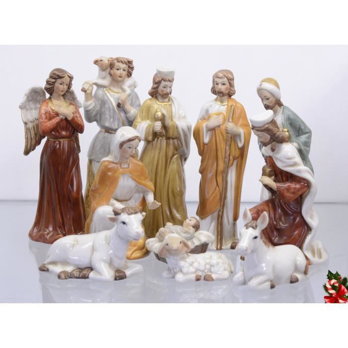 Santons de Noël en porcelaine fine - Achat / Vente santon - figurine