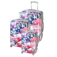SET DE VALISES AMERICAN REVIVAL Set de 3 valises trolley KENNEDY SET DE VALISES AMERICAN REVIVAL Set de 3 valises trolley KENNEDY