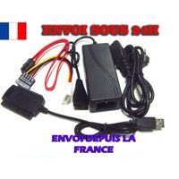 CÂBLE E-SATA ADAPTATEUR CONVERTISSEUR USB DISQUE DUR IDE SATA CÂBLE E-SATA ADAPTATEUR CONVERTISSEUR USB DISQUE DUR IDE SATA