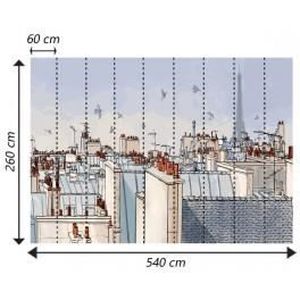Deco Soon Papier Peint Vue De Paris 260 X 5 Achat Vente