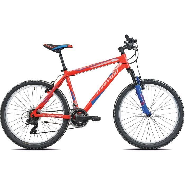 TORPADO VTT semi rigide Storm 26'' - cadre alu- 21 vitesses - SHIMANO