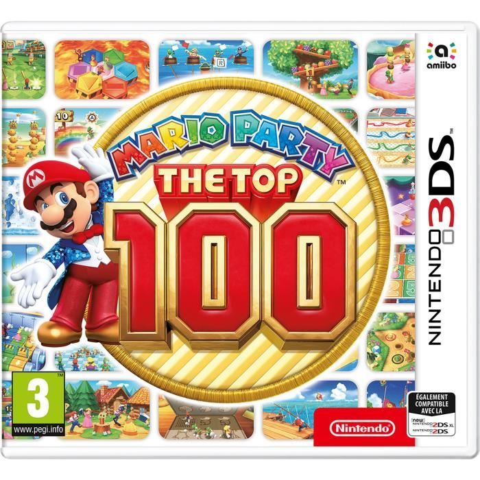 Jeu Nintendo 3DS - Mario Party : The Top 100