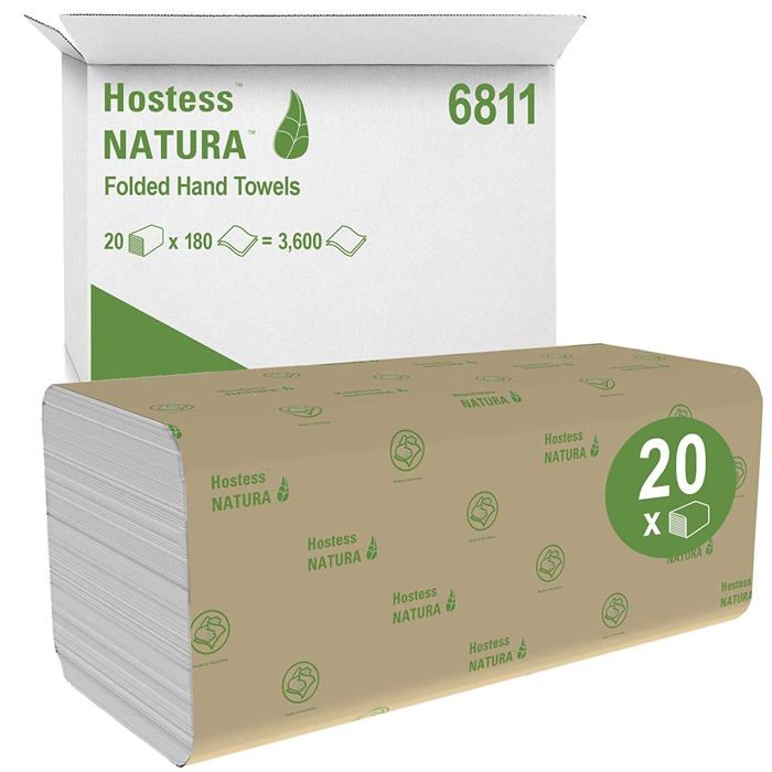 KIMBERLY - Lot de 20 paquets de 180 essuie-mains