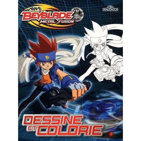 Beyblade ; dessine et colorie   Achat / Vente livre Nelvana pas cher