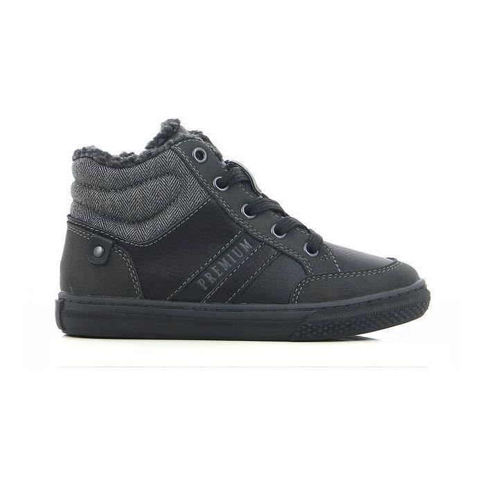 CORTINA Baskets Montant Noir Enfant Garçon
