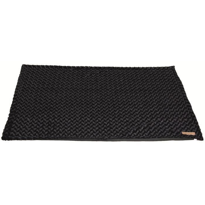 M-PETS Couverture Shetland L - 150x100cm - Noir - Pour chien