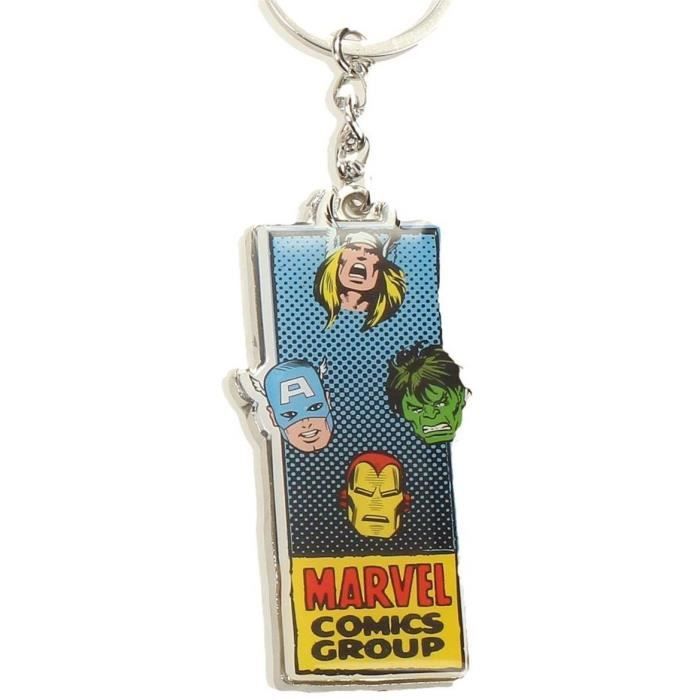 WTT MARVEL AVENGERS Porte Clé - Group Métal 5cm