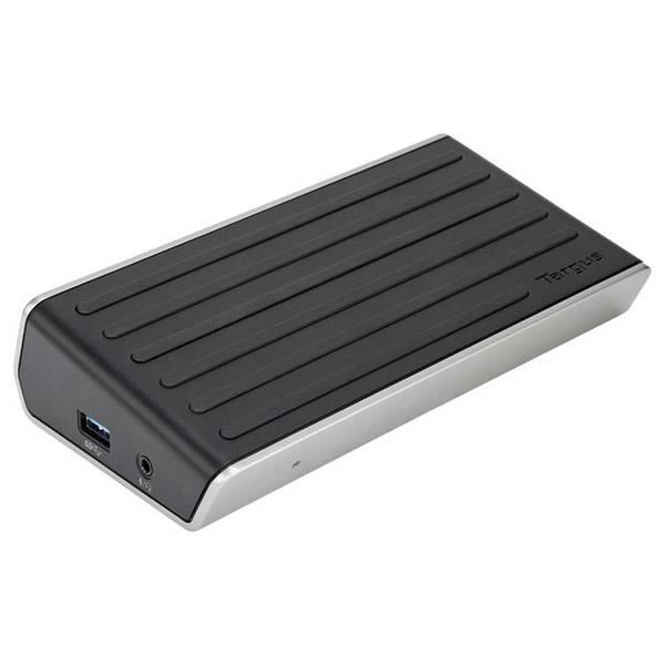 TARGUS Station d'accueil Universelle USB 3.0 DisplayPort x2 - Vidéo 2K unique ou HD double - Noir