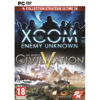 JEU PC PACK STRATEGIE CIVILIZATION V + XCOM / PC JEU PC PACK STRATEGIE CIVILIZATION V + XCOM / PC