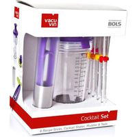 SHAKER - SET COCKTAIL Coffret Cocktail Vacuvin SHAKER - SET COCKTAIL Coffret Cocktail Vacuvin