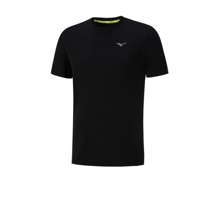 MIZUNO T-Shirt Impulse Core Homme Noir