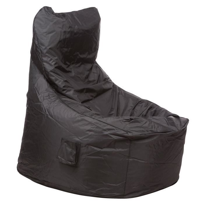 Pouf Confort noir - Achat / Vente pouf - poire - Cdiscount