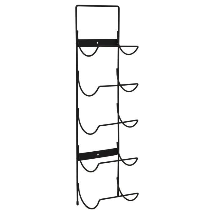 Harbour Housewares - 5 bouteille mur monté1