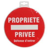 ACCESSOIRES BATTUE Panneau Propriété Privée Défense d'Entrer ACCESSOIRES BATTUE Panneau Propriété Privée Défense d'Entrer