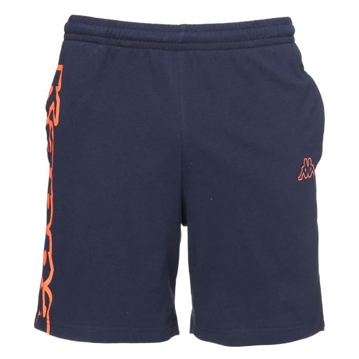 KAPPA Short Rico - Homme - Bleu marine