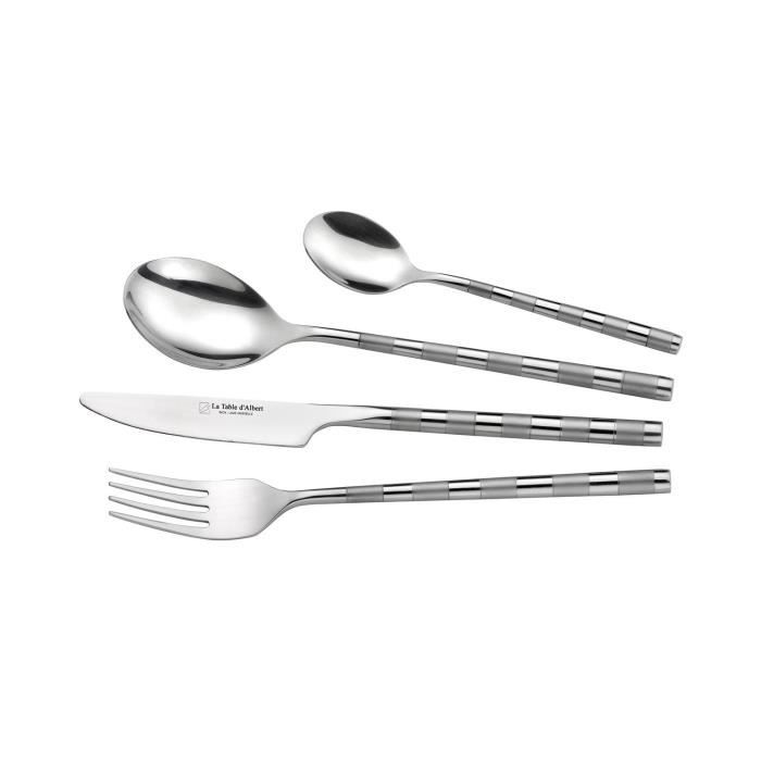 Ménagère 24 pièces Inox forgé ORIENT