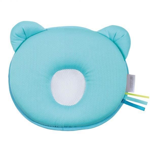 CANDIDE Cale tête Coussin Air+ P'tit Panda - Vert d'eau et gris