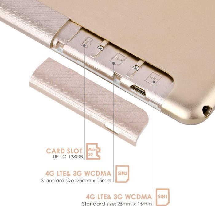  Tablette tactile K108 - 64Go - 4Go RAM - 10.12