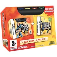 JEU DS - DSI DOUBLE PACK GUITAR HERO / Jeu console DS JEU DS - DSI DOUBLE PACK GUITAR HERO / Jeu console DS