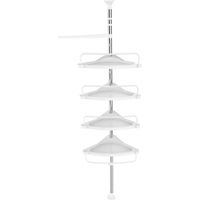 PORTE ACCESSOIRE 120-300 Cm Etagère D'Angle Télescopique Salle De B PORTE ACCESSOIRE 120-300 Cm Etagère D'Angle Télescopique Salle De B