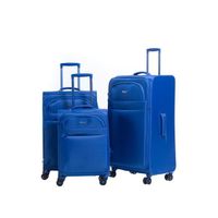 SET DE VALISES VERAGE - Ensemble de 3 Valises souples 4 Roues dou SET DE VALISES VERAGE - Ensemble de 3 Valises souples 4 Roues dou