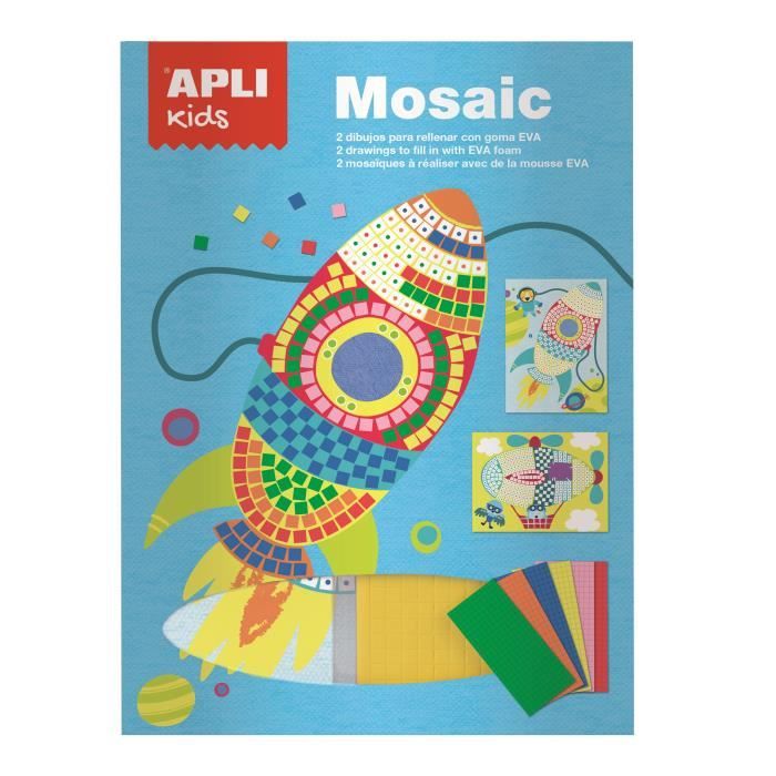 APLI Kit mosaique en mousse transports