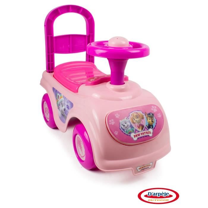 PAT'PATROUILLE Mon Premier Porteur avec Fonction Pousseur - Rose