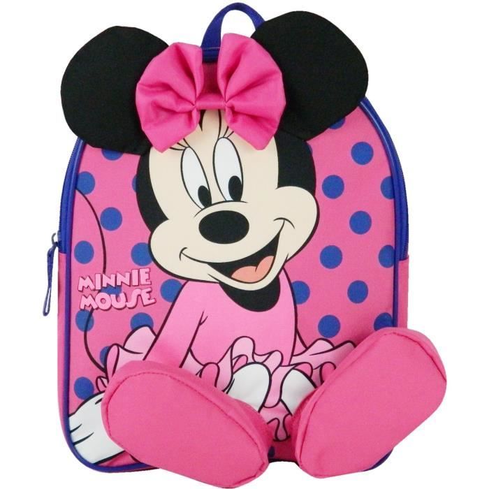 MINNIE Sac à Dos Goûter Maternelle