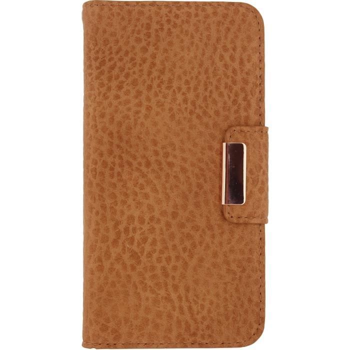 MOBILIZE Etui de protection pour Samsung Galaxy S7 - Marron