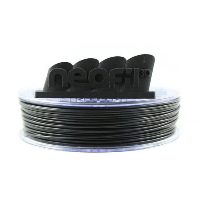 NEOFIL3D Filament pour Imprimante 3D PC-ABS - Noir - 2,85 mm - 750g