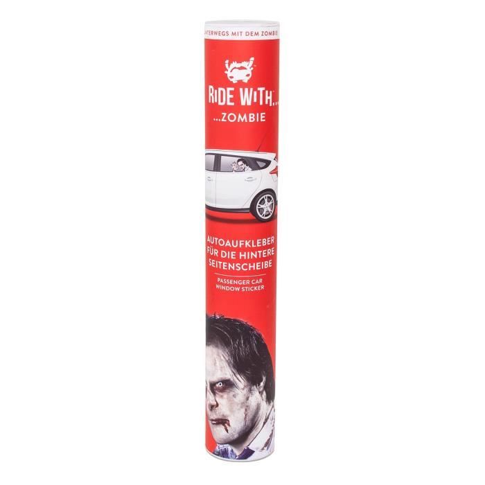 RIDE WITH Zombie - Autocollant voiture
