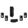 ADVANCE ACOUSTIC EZY-500 Pack Enceintes 5.1 noir