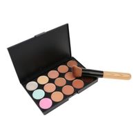 PALETTE DE MAQUILLAGE 15 Couleurs Correcteur Palette d'ombres Kit Avec C PALETTE DE MAQUILLAGE 15 Couleurs Correcteur Palette d'ombres Kit Avec C