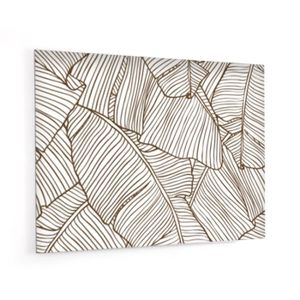 Fond de hotte "Feuille bananier" en