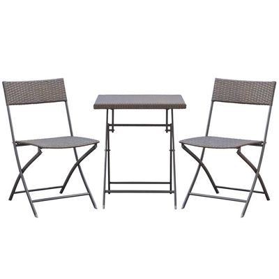 Ensemble meubles de jardin design table carré et chaises pliables ... Ensemble meubles de jardin design table carré et chaises pliables ...