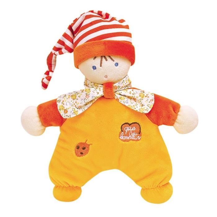 JEMINI Peluche Lutin - Papaye - 20 cm