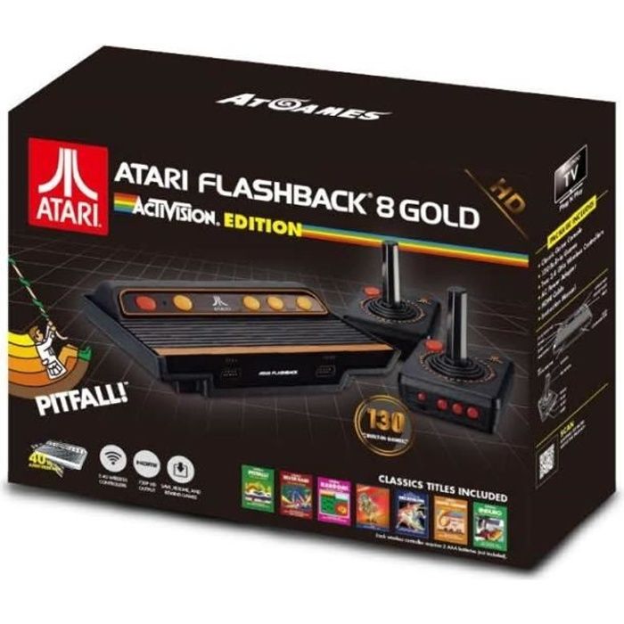 Console Atari Flashback 8 Gold HD Activision Edition + 130 jeux inclus