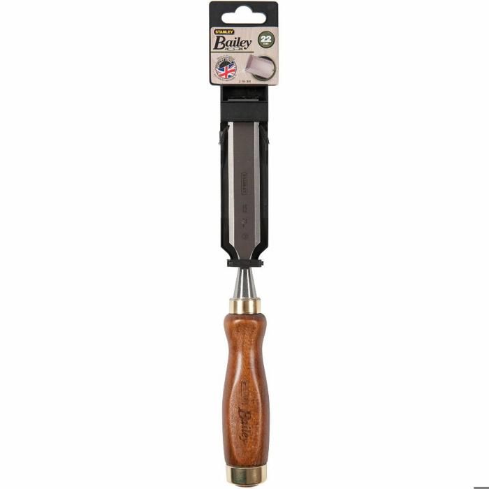 STANLEY Ciseau à bois manche bois 22mm