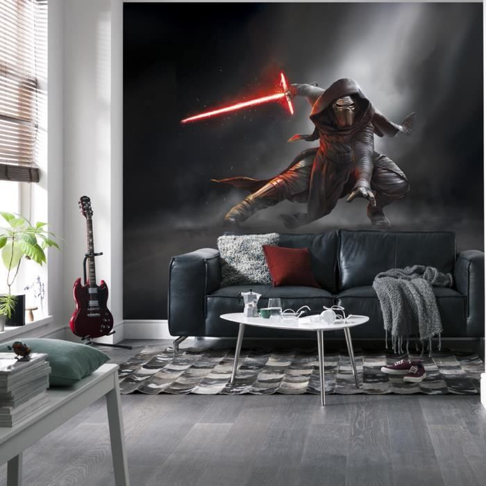 Papier Peint Kylo Ren Star Wars Episode Vii Achat Vente Papier