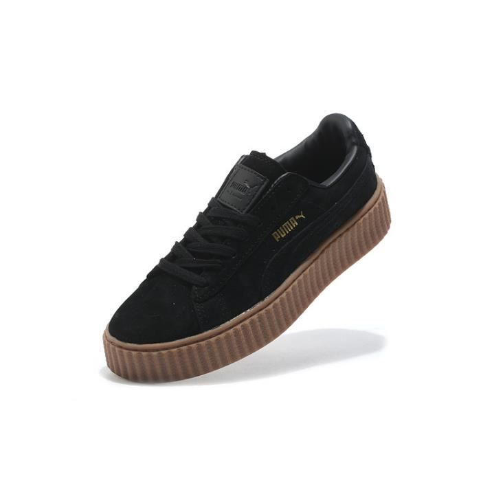 De Baskets X Puma Creeper Rihanna Suede Noir Sport Chaussures OrHgnFwO