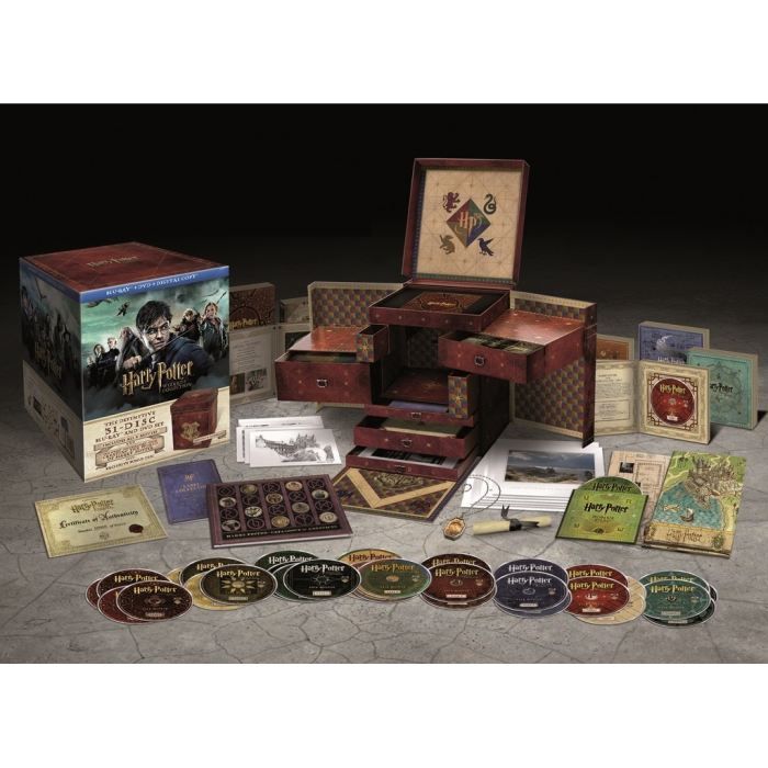 Coffret 7 Livres Harry Potter Français Pas Cher Coffret Ultime Harry potter - en dvd film pas cher - Cdiscount