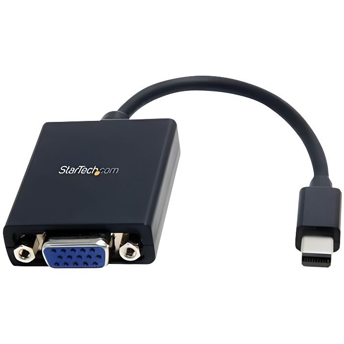 STARTECH.COM Adaptateur / Convertisseur vidéo Mini DisplayPort vers VGA - M / F - 1920x1200 / 1080p