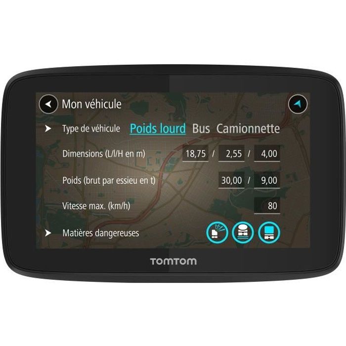 TOMTOM GPS GO Professional 6250 - Écran 6\