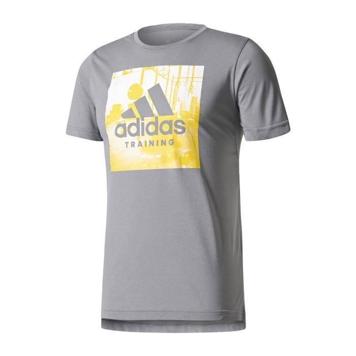 Logo T Freelift Performance Shirt Manches Shirts Gris Adidas FngvHI